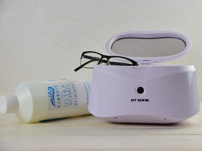 Brillenreinigungsgerät - Brille putzen mit Ultraschallgerät